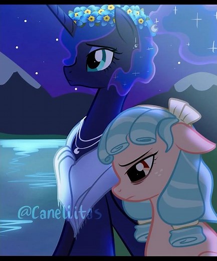 Luna has a talk with Cozy Glow // Cozy’s redemption AU #mlp #princessluna #cozyglow