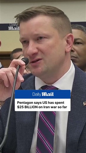 Pentagon says US has spent $25 billion on Iran war so far
