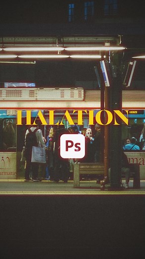 Crea el Efecto Halation en Photoshop Rápido y Fácil