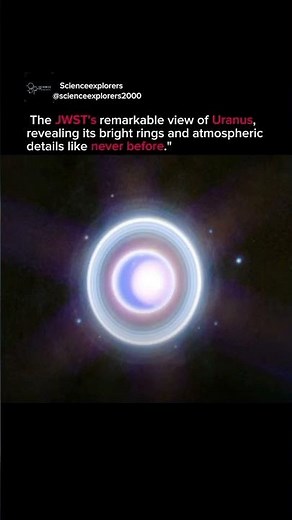 JWST's Stunning Close-Up of Uranus and Its Rings! 💍