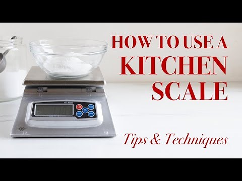 How to use a Kitchen Scale: Tips & Techniques with Zoe Francois