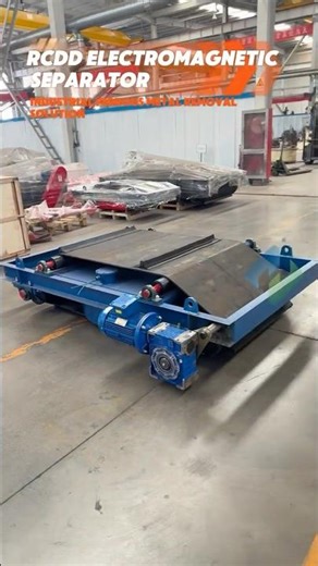 ⚡ Electromagnetic Belt Separator for Heavy Duty Industry!