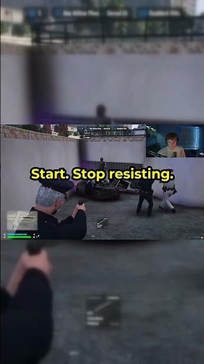 Police chase in GTA 5 RP