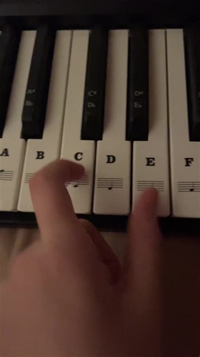 Left hand of rush E (part)