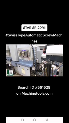For Sale: STAR SR-20RII | Swiss Type Automatic Screw Machines #Machinery #MachineTools #fabrication #machinist #swisstypeautomaticscrewmachines