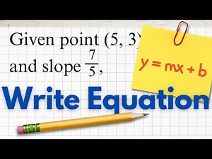 Convert to Slope-Intercept Form (y = mx + b)