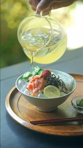 Sudachi Chilled Chazuke / すだちの冷やし茶漬け #料理ドラマ #料理 #簡単レシピ #cooking #japanesefood