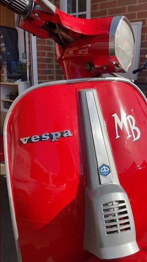 FIRST START - Classic Vespa 50