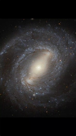 NGC 4394, A Beautiful Barred Spiral Galaxy with A Built in Bar, #shorts