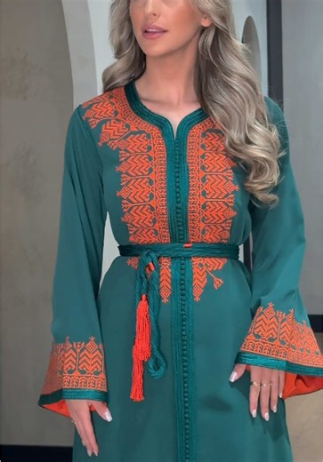 Caftan Nada now for €89,50 #caftanmarocain #caftan #قفطان #kaftan #fyp