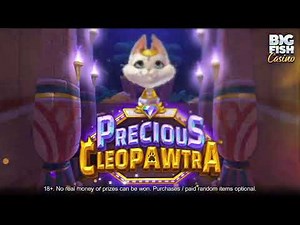 NEW SLOT: PRECIOUS CLEOPAWTRA! | Big Fish Casino