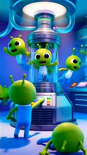 Alien Clone Chaos 😱👽 #Shorts #Funny