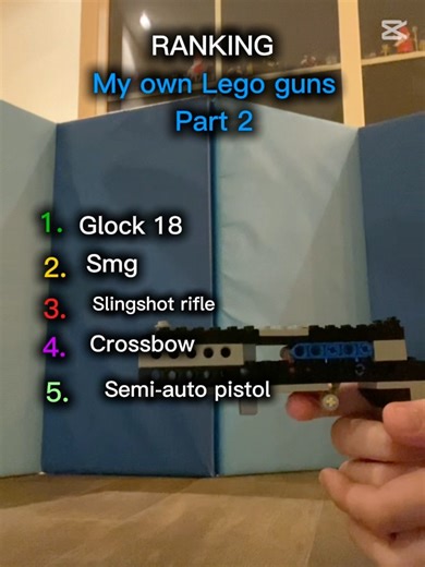 Ranking my own best Lego guns part 2! #legoguns #lego