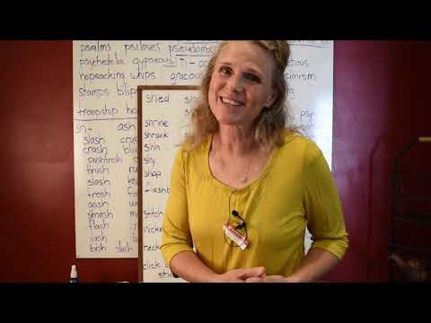 Lesson 16 How to Teach Grammar: digraphs ps, ti, si, ci, sh, tch, ck