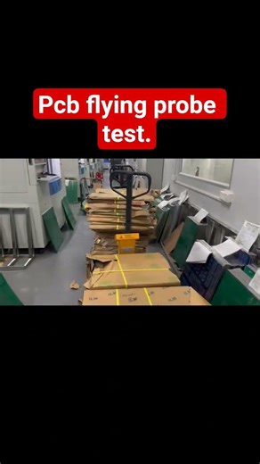 Pcb flying probe test.