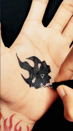 “Dual Face Power Tattoo”
