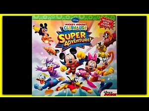 DISNEY MICKEY MOUSE "SUPER ADVENTURE!" - Read Aloud Storybook for kids, children