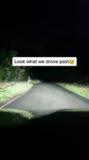 Terrifying Night Drive: Scary Dashcam Footage