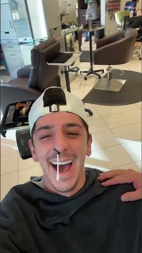 FaZe Rug Reacts to getting Nose Hair Waxed! 😂 #shorts