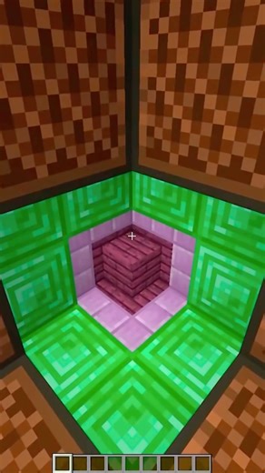 Minecraft ENDLESS STAIRCASE Loop #Shorts