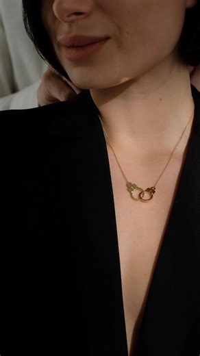 Sincere Fine Watches on Instagram: "A contemporary interpretation of love, embodied in @jacobandco’s Love Lockdown collection, where handcuff-inspired design is reimagined as a bold symbol of expression. Handcrafted in gold, the Love Lockdown Interlocking Necklace embodies confidence and connection, expressing love and commitment with audacious clarity. Unbound by tradition or expectation, the collection celebrates love that is chosen with purpose and expressed on one’s own terms — intentional, 