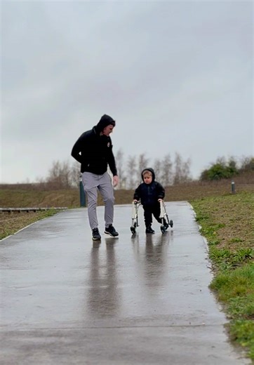 Luca's Inspiring Progress: Walking Challenges