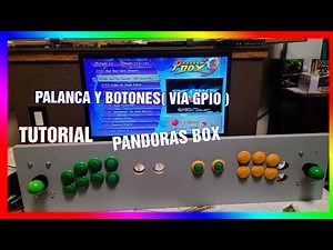 PANDORA'S BOX CONSOLE, PALANCA Y BOTONES, INSTALACION