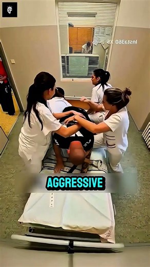 Nurse training in a psychiatric hospital