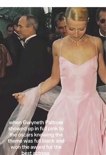 Gwyneth Paltrow's Iconic Oscars Look in Pink