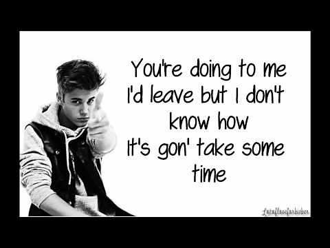 Justin Bieber - Thought Of You ( Lyrics )