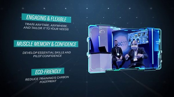 Virtual Flight Deck Trainer for the Embraer E-Jets