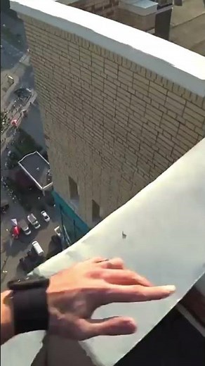 Terrifying GoPro footage | Parkour Runner Misses Jump And Falls Off High Rise Roof!