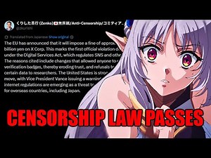 EU Begins Censoring The Entire Internet and Forces Age Verification Monthly