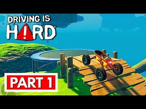 DRIVING IS HARD - Full Gameplay Walkthrough Part 1 [FULL GAME] No Commentary
