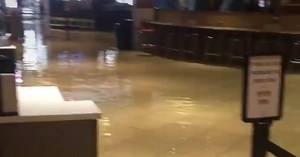 King of Prussia Mall floods after heavy morning storms