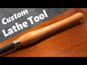 How To Make A Lathe Tool! (Bowl Gouge)
