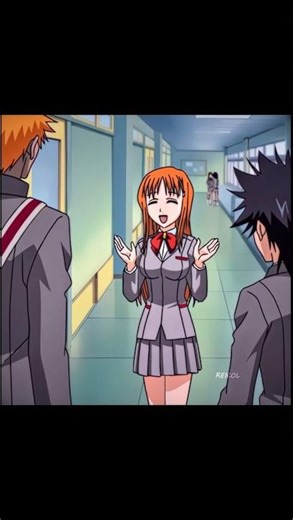 From clumsy schoolgirl to absolute queen. 👑 Orihime’s evolution is everything!✨#anime #shorts