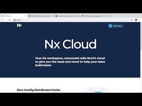 Nx Cloud Tutorial: Setting up distributed caching using @nrwl/nx-cloud