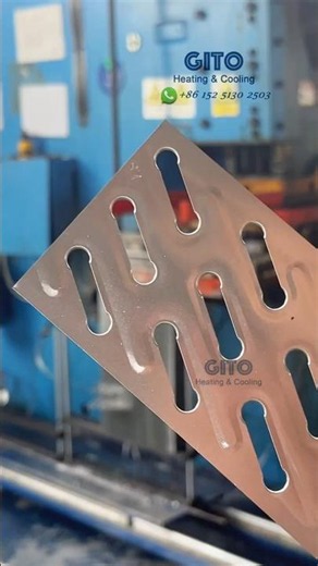 Evaporator Aluminum Fin Stamping for Refrigerator
