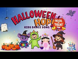 The Halloween Hop! 🎃 👻 Kids Dance Song | Trick or Treat Fun