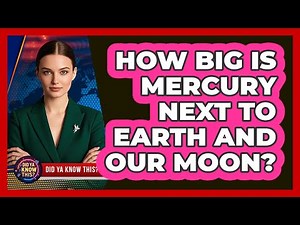 How Big Is Mercury Next To Earth And Our Moon?