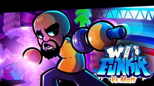 官方诈尸复活！『FNF/马特』超优质模组 Vs 马特 - Wii Funkin' V3 官方更新 全流程演示