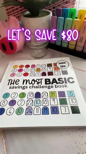 Celissa Danielle on Instagram: "Saving $80 today in the Most Basic Savings Challenge ever! 🙌🏽✨ I’m almost done with the big $405 page, and what I love about this book is you can save small amounts daily or bigger amounts when you have extra — either way, you’re still moving toward your goal. 💛 When you finish all the circle challenges, you’ve saved $5,000… and completing the whole book gets you to $15,000 at your own pace. Little bubbles, big results. 💪🏽🫶🏽 So far I’ve almost knocked out t