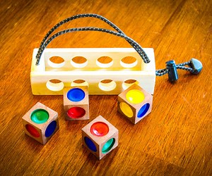 Instant Insanity Puzzle