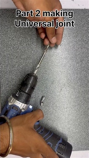 🛠️I made a universal joint use ♻️ waste pvc pipe #diy #diyrc #diyprojects #homemad #universaljoint