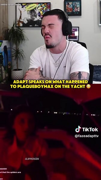 Adapt speaking facts about what happened to PlaqueBoyMax on the yacht in Miami… (Twitch - Adapt) #faze #adapt #fazeadapt