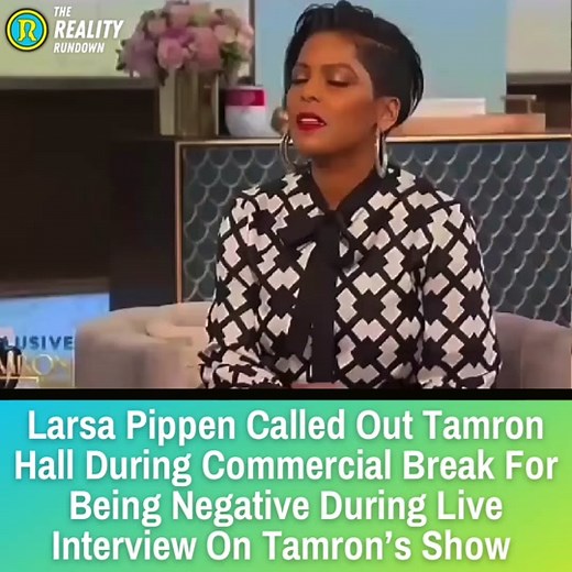 Larsa Pippen vs. Tamron Hall: Live Interview Clash Explained