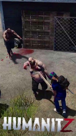 The Apocalypse Begins.. Humanitz Gameplay Trailer #shorts #games #trailer