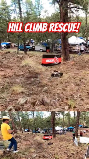 Hill Climb Rescue Challenge! 1/10 Scale RC - Axial Ryft #rcchallenge #rcoffroad #rchillclimb