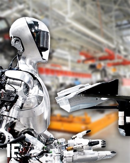 49K views · 407 reactions | BMW's new AI-powered humanoid robot, Figure 01, is designed to assist or potentially replace human workers by handling complex tasks with precision in factory settings. | Interesting Engineering | Facebook